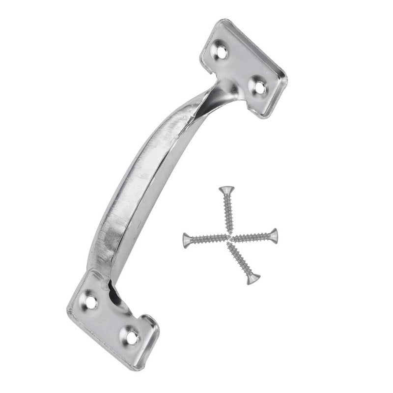 HOME MASTER HARDWARE 25 Pack 5-3/4 inch Pulls Gate Pull Door Handle Metal Drawer Handles for Kitchen Cabinets Furniture Wardrobe Zinc Plated - Image 4